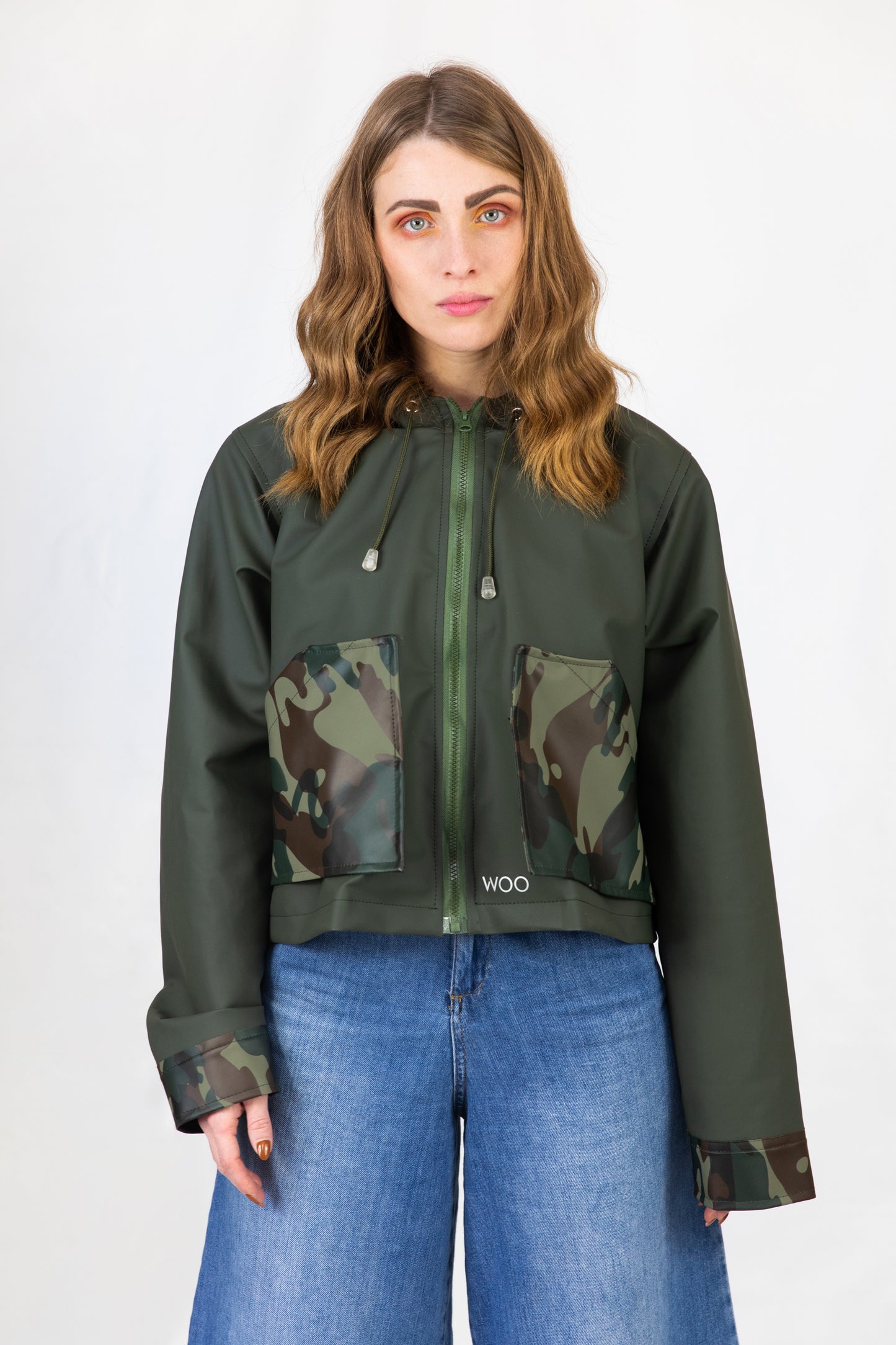 CROPPED – GIACCA IMPERMEABILE