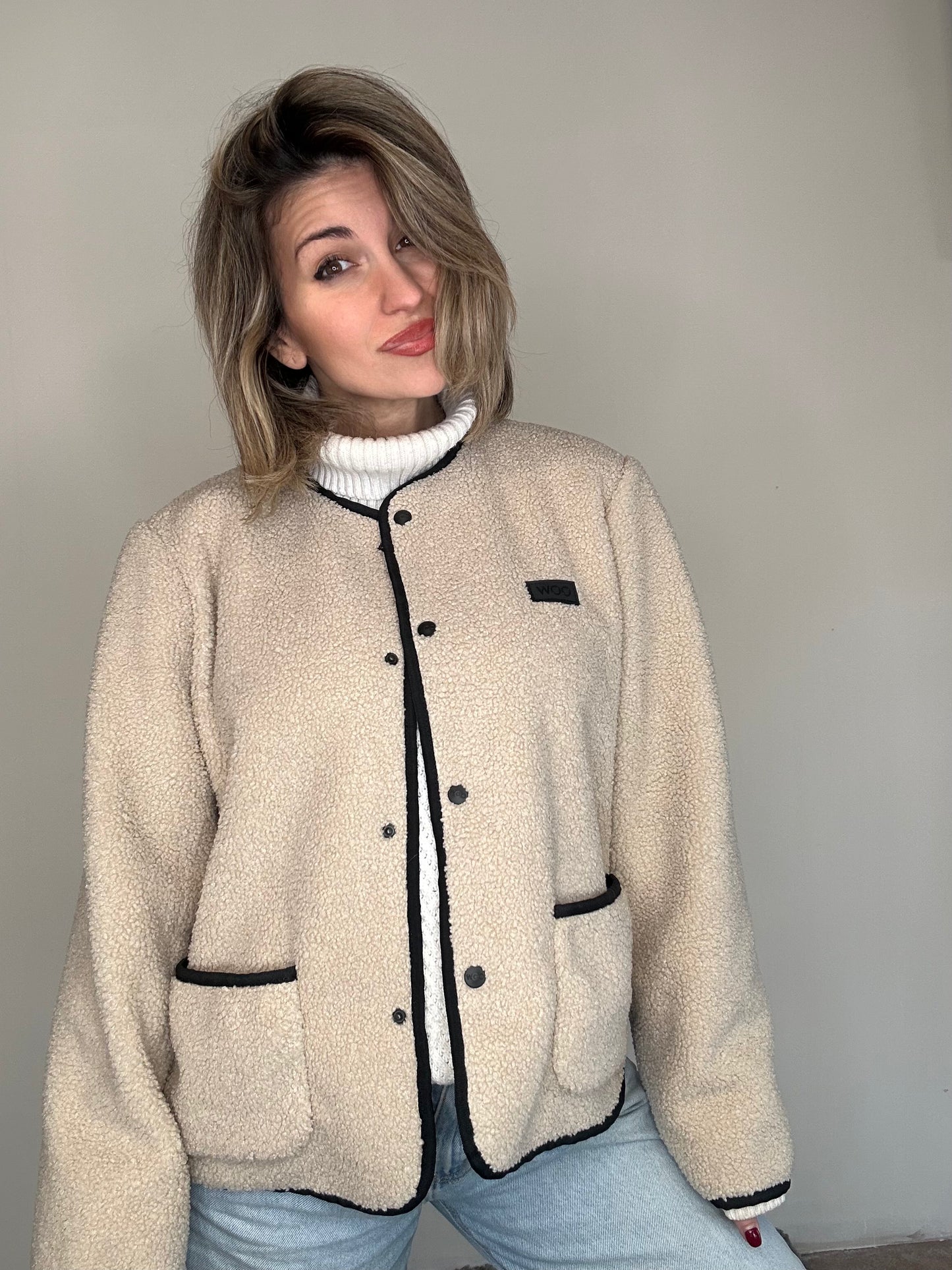 COZY TEDDY - GIACCA PILE