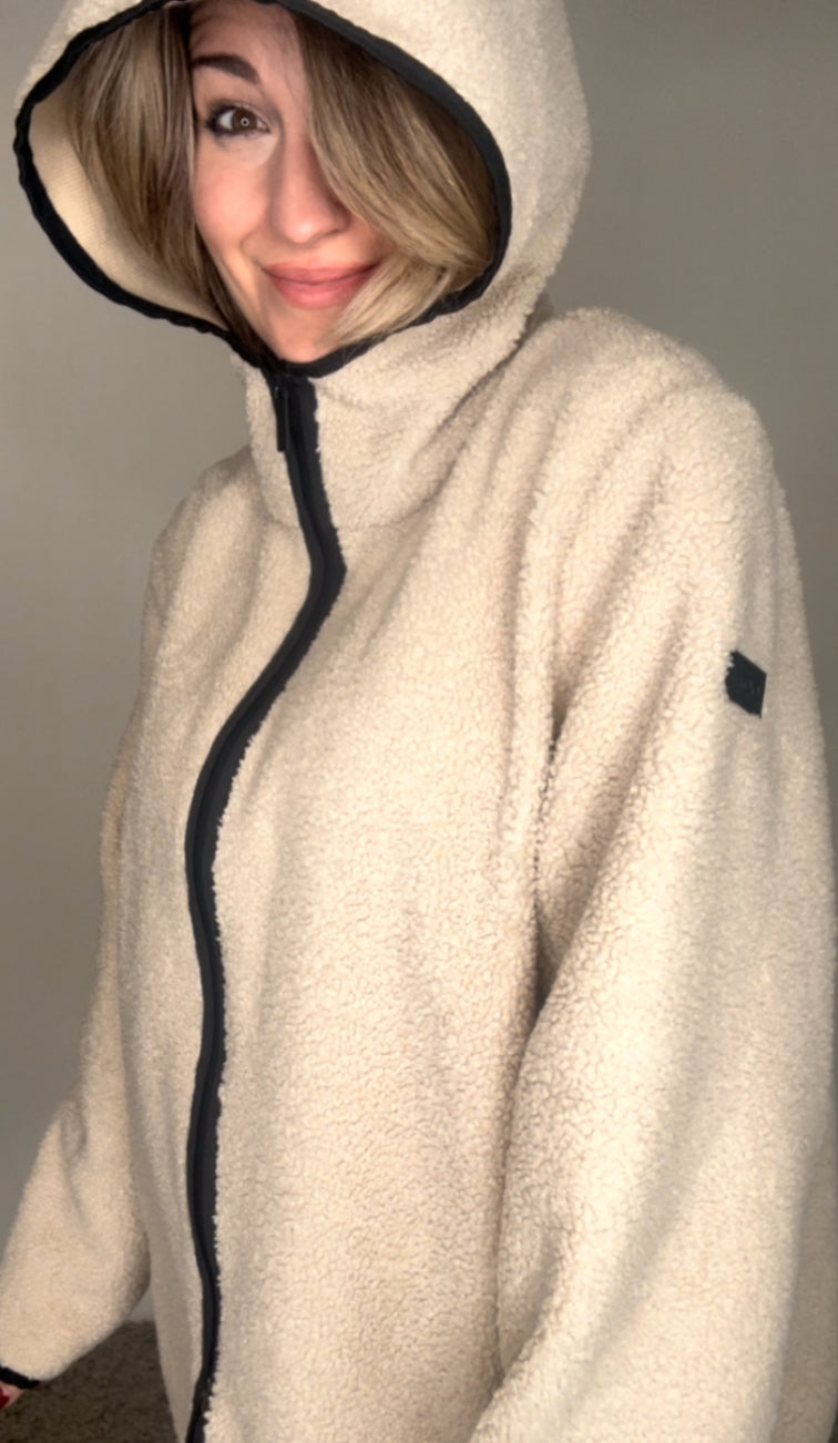 COZY ZIP TEDDY - GIACCA PILE