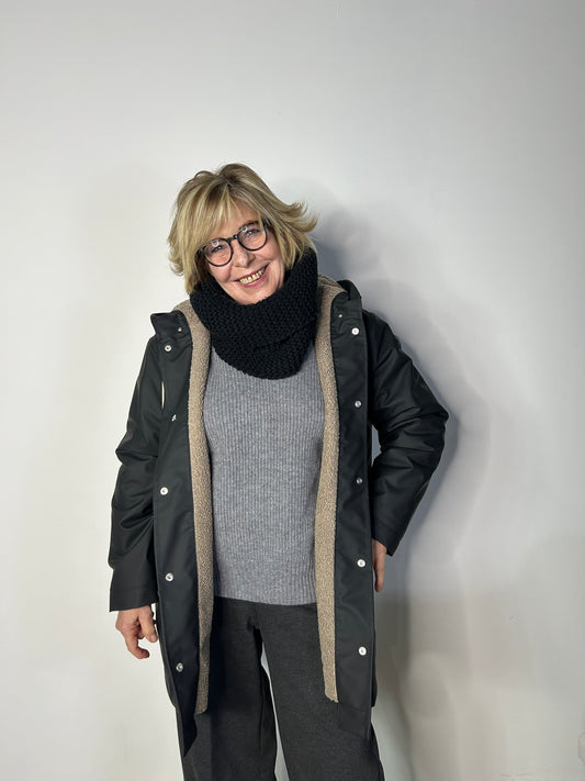 TEDDY COAT – GIACCA IMPERMEABILE IMBOTTITA