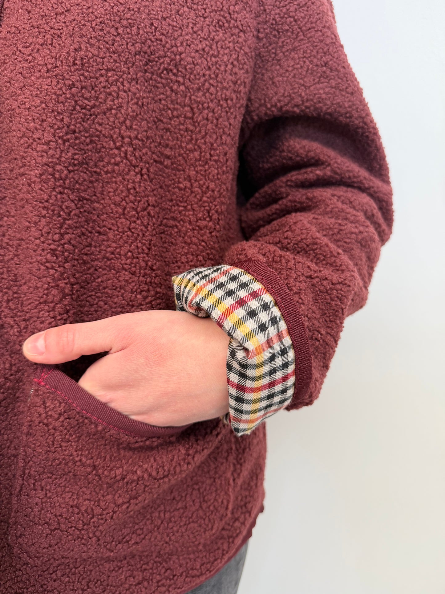 Burgundy Gipsy Teddy  - GIACCA