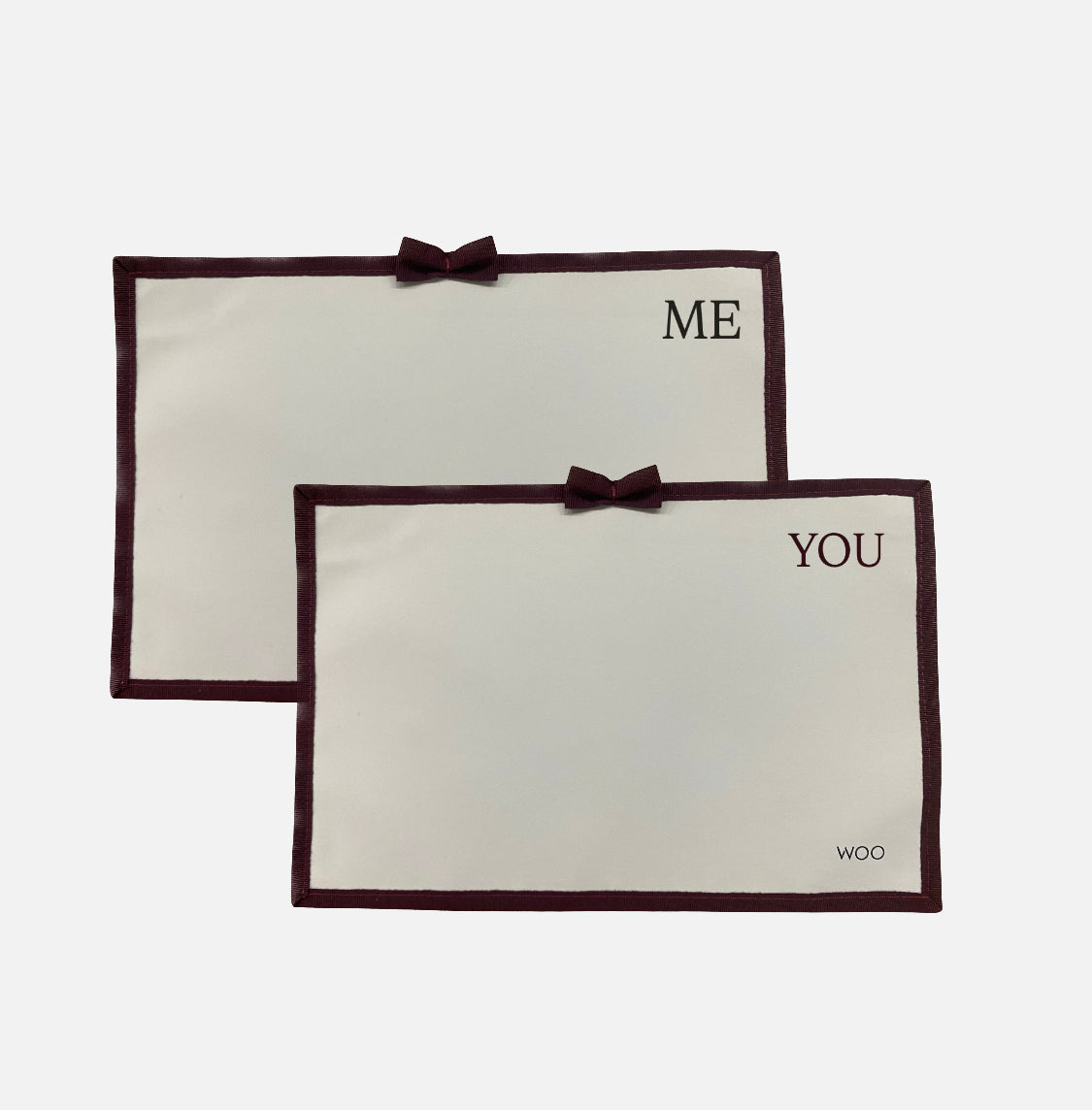 Set di 2 Tovagliette You&amp;Me