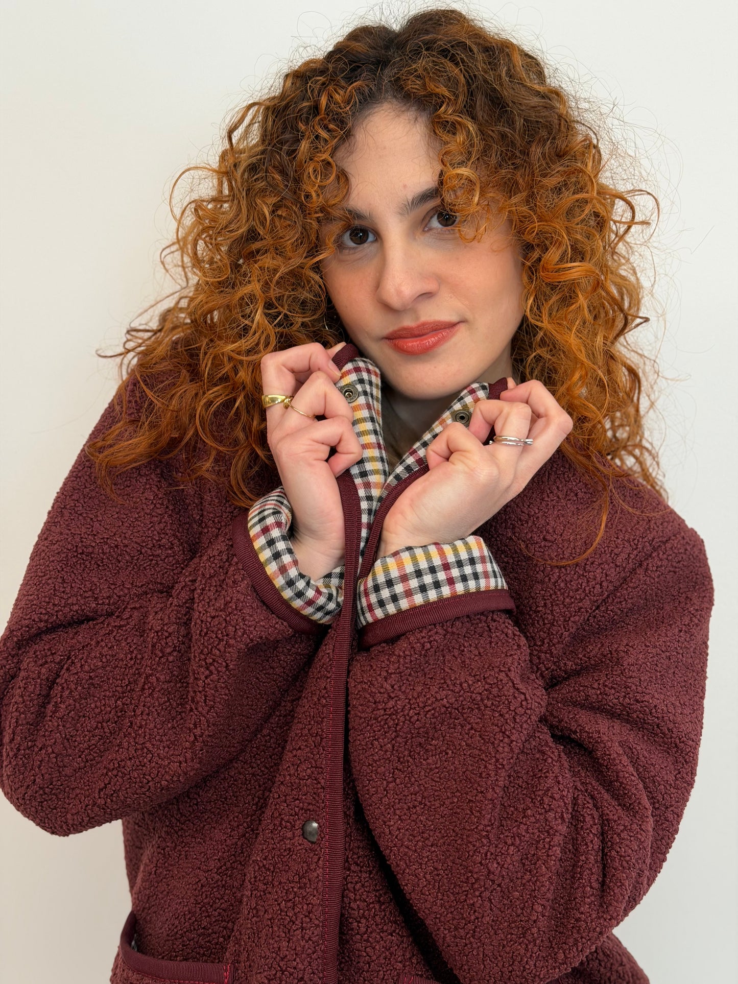 Burgundy Gipsy Teddy  - GIACCA