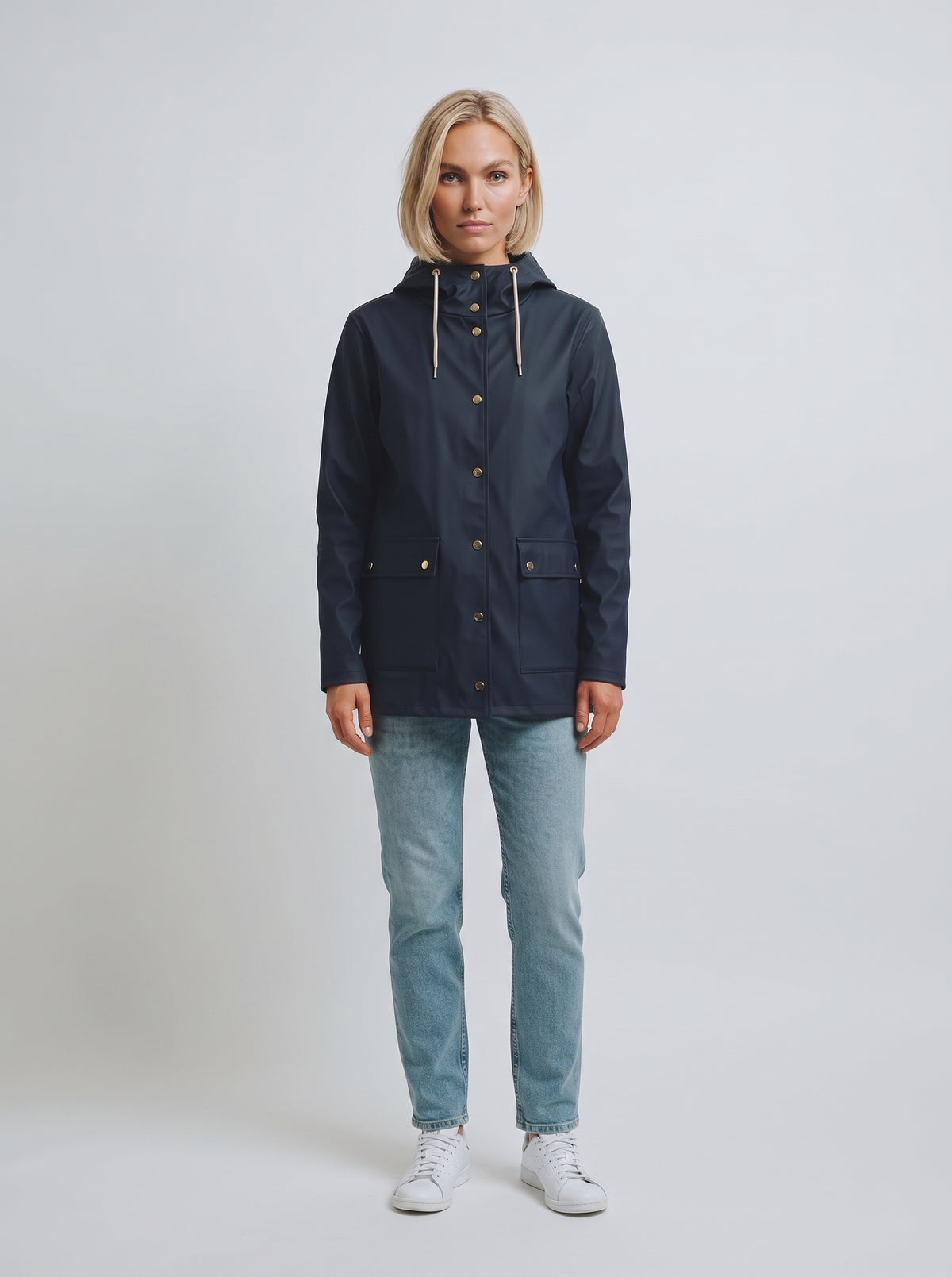 FISHER NEW – Giacca impermeabile UNISEX con collo alto