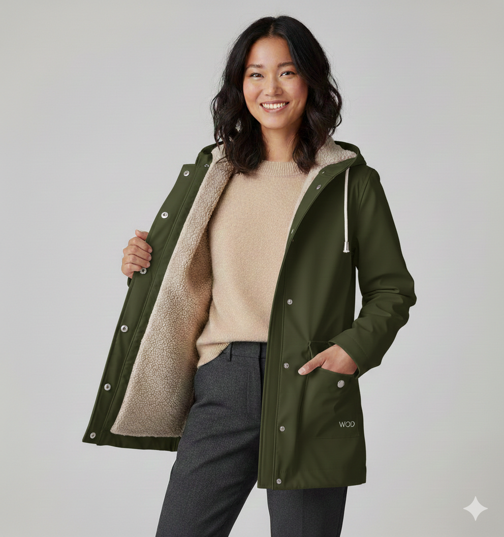 TEDDY COAT – GIACCA IMPERMEABILE IMBOTTITA