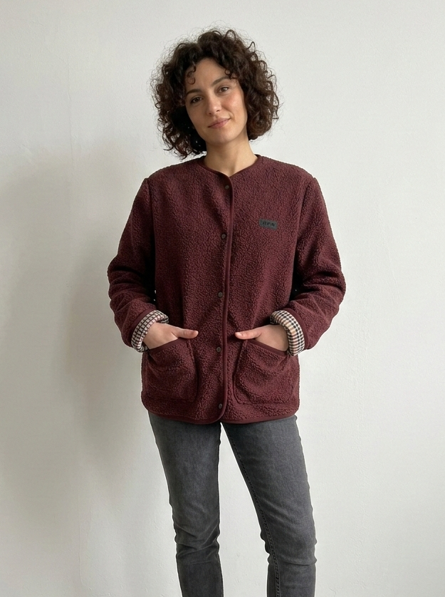 Burgundy Gipsy Teddy  - GIACCA