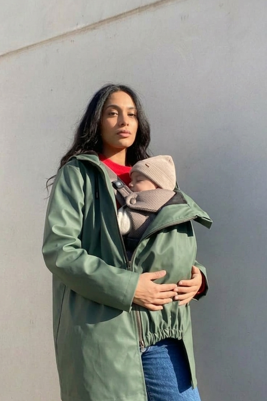 MaDDy - la Giacca Premaman con Baby Wearing