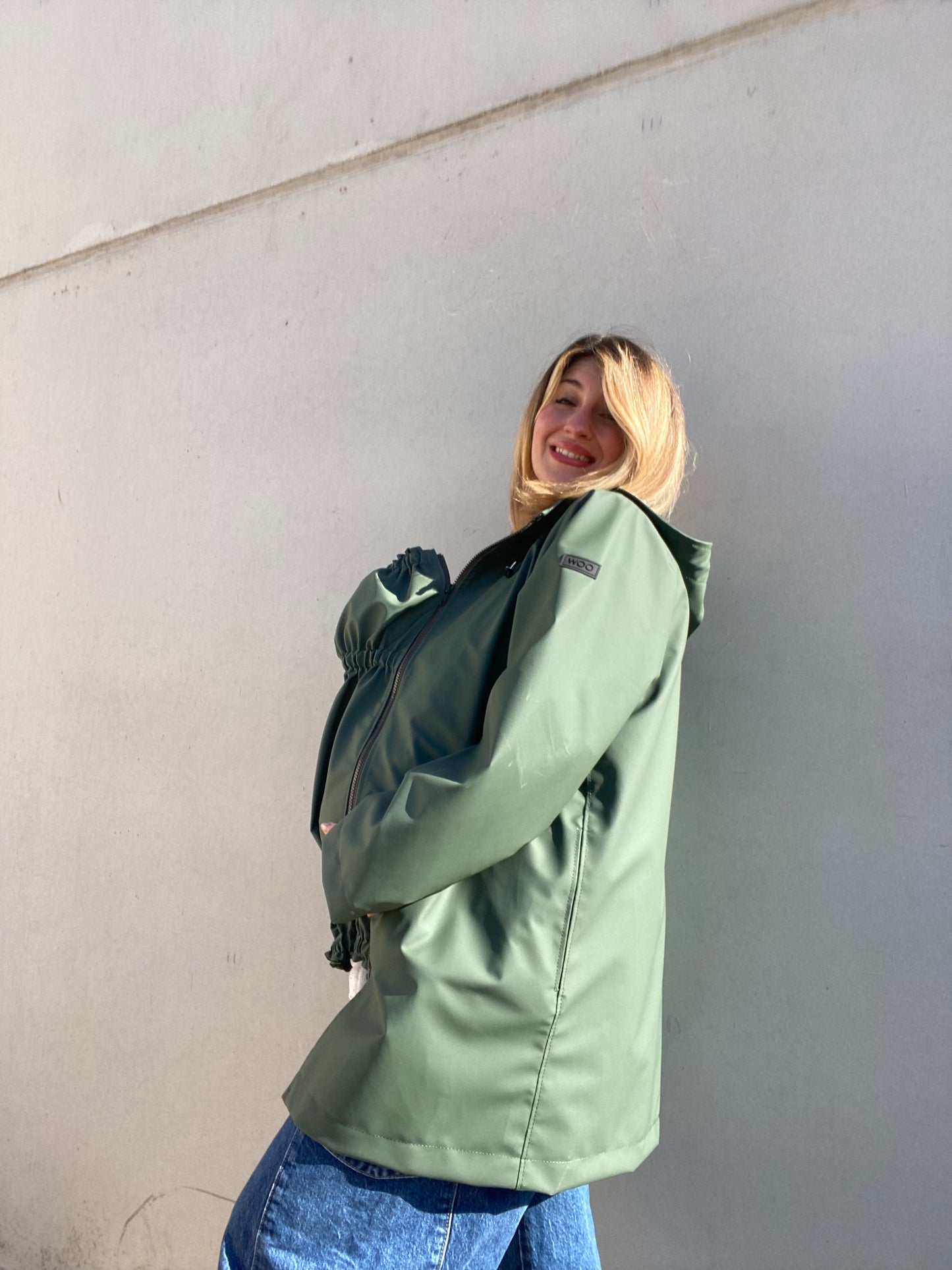 MaDDy - la Giacca Premaman con Baby Wearing